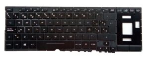 TECLADO ESPAÑOL ASUS ROG ZEPHYRUS GX701 GX701GV GX701GW GX701GX GX701GWR GX701GXR GX701GVR GX701LV GX701LWS GX701LXS SERIES RETROILUMINADO
