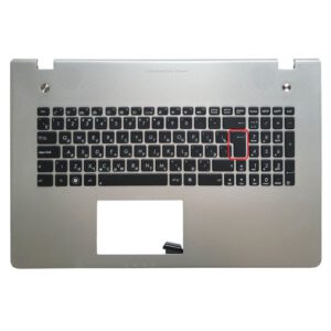 TECLADO ESPAÑOL CON CARCASA ( PALMREST ) ASUS N76 N76VB N76VJ N76VM N76VZ SERIES | 90R-NAL1K3M00Y