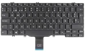 TECLADO ESPAÑOL PORTATIL DELL LATITUDE 7300 5310 5300 2 EN 1 SERIES NO RETROILUMINADO · 0DCJ6K PK132EQ1B21