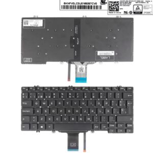 TECLADO ESPAÑOL PORTATIL DELL LATITUDE 7300 5310 5300 2 EN 1 SERIES CON RETROILUMINACION · 0DCJ6K PK132EQ1B21