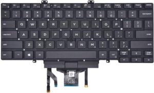 TECLADO QWERTY US PORTATIL DELL LATITUDE 5400 5401 5410 5411 7400 7410 SERIES RETROILUMINADO Y CON POINTSTICK | 03J9FC 3J9FC PK132FB2A00DLM18G7