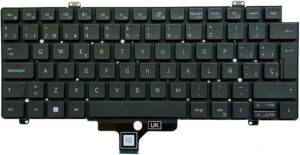 TECLADO ESPAÑOL PORTATIL DELL LATITUDE 7420 7430 7520 7521 5420 5421 5430 SERIES CON RETROILUMINACION · 0PC0J4 0FJ5TV 0K4WGN