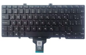 TECLADO ESPAÑOL PORTATIL DELL LATITUDE 5400 5401 5410 5411 7400 7410 SERIES NO RETROILUMINADO Y SIN POINTSTICK | 0MPWCW MPWCW