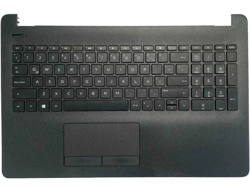 TECLADO ESPAÑOL HP PAVILION 15-BS 15-BW 15-BR 15-CD 250 G6 255 G6 SERIES NEGRO CON MARCO | 929906-071