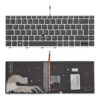 TECLADO PORTUGUÉS PORTÁTIL HP ELITEBOOK 840 G5 840 G6 SERIES CON MARCO GRIS RETROILUMINADO Y CON POINTSTICK · L14379-071 L15542-071