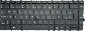 TECLADO ESPAÑOL PORTATIL HP ELITEBOOK 840 G7 840 G8 845 G7 845 G8 745 G7 745 G8 ZBOOK FIREFLY 14 G7 G8 SERIES CON POINTSTICK · L87607-071 M07090-071