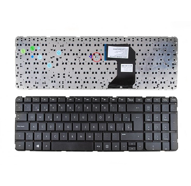 TECLADO ESPAÑOL HP | PAVILION G7-2000 | NEGRO | SIN MARCO
