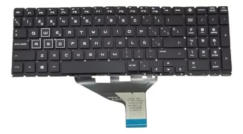 TECLADO LATINO HP OMEN 15-DC SERIES NEGRO RETROILUMINADO