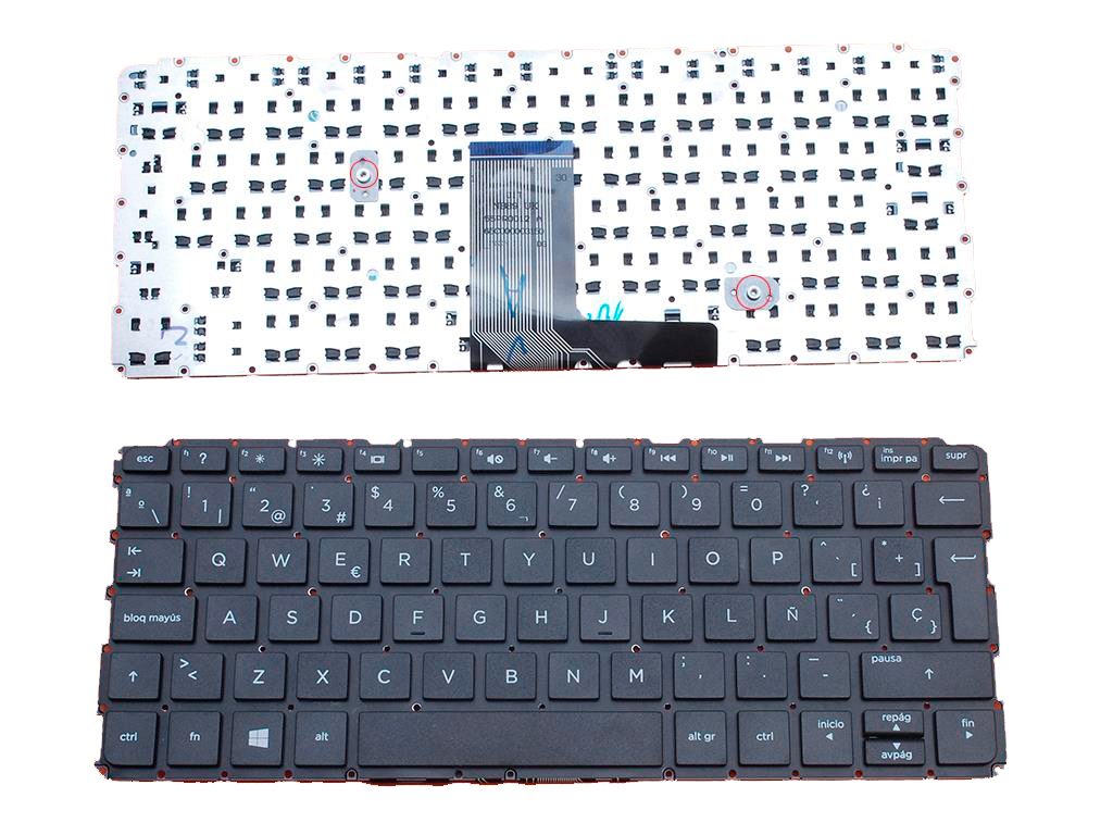 TECLADO ESPAÑOL HP PAVILION 11-E SERIES | NEGRO SIN MARCO