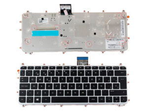 TECLADO ESPAÑOL HP PAVILION 11-N SERIES NEGRO MARCO GRIS