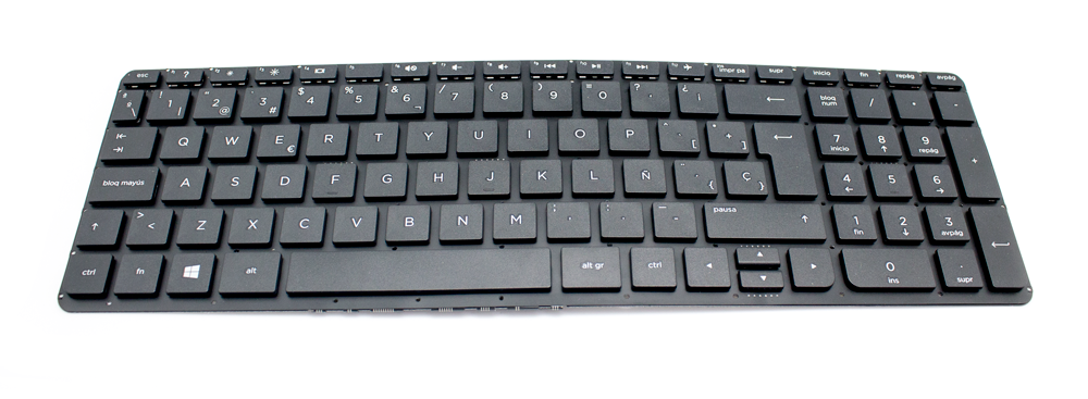 TECLADO ESPAÑOL HP PAVILION 15-P SERIES NEGRO SIN MARCO