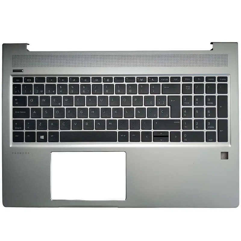 TECLADO ESPAÑOL COMPLETO CON CARCASA PARA PORTATIL HP PROBOOK 450 G6 450 G7 SERIES RETROILUMINADO | L45091-001 L40680-071