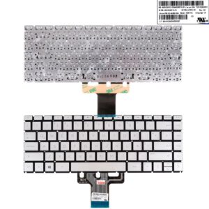 TECLADO LATINO HP 240 G7 14-DK 14-CF 14-DG 14-CM SERIES COLOR PLATA/SILVER | L15599-DH1