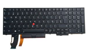 TECLADO ESPAÑOL LENOVO THINKPAD E580 E590 T590 P53S L580 L590 P52 P72 P53 P73 SERIES CON POINTSTICK