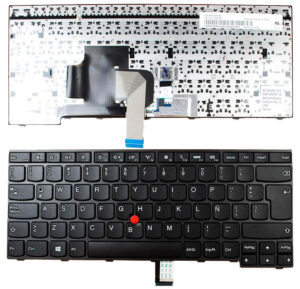 TECLADO LATINO LENOVO | THINKPAD E450| E455 SERIES | NEGRO | CON POINT STICK