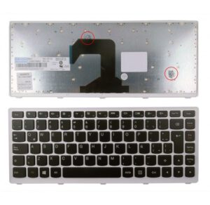 TECLADO LENOVO IDEAPAD S400 SERIES | NEGRO CON MARCO BLANCO