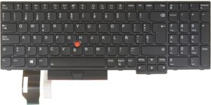 TECLADO ESPAÑOL LENOVO THINKPAD T15 GEN 1 GEN 2 P15s GEN 1 GEN 2 SERIES NO RETROILUMINADO Y CON POINT STICK MARCO NEGRO · 20S6 20S7 20T4 20T5 20W4 20W5 20W6 20W7