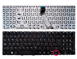 TECLADO ESPAÑOL ACER ASPIRE V5-531 V5-531P V5-531G | SIN MARCO NEGRO