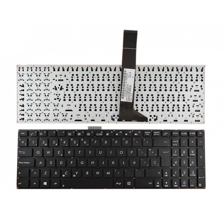 TECLADO ESPAÑOL ASUS X550LA SERIES | NEGRO SIN MARCO