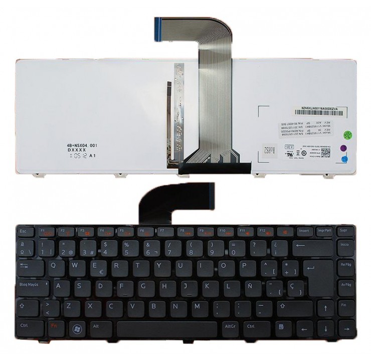 TECLADO ESPAÑOL DELL VOSTRO 3350 INSPRION 14R XPS L502 SERIES | RETROILUMINADO CON MARCO