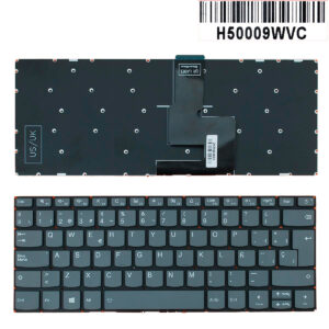 TECLADO LENOVO IDEAPAD 320-14ISK 320-14IKB 320-14IKBR SERIES | GRIS SIN MARCO