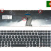 TECLADO PORTUGUÉS LENOVO B580 NEGRO CON FRAME BLANCO