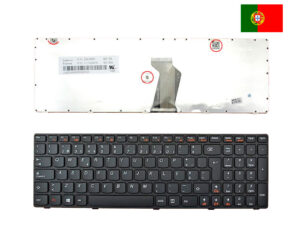 TECLADO PORTUGUÉS LENOVO B580 NEGRO CON FRAME NEGRO