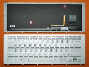 TECLADO SONY VAIO SVF15N | GRIS CON MARCO GRIS | RETROILUMINADO