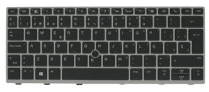 TECLADO ESPAÑOL HP ELITEBOOK 830 G5 830 G6 730 G5 735 G5 CON MARCO GRIS SIN RETROILUMINACION NI POINTSTICK