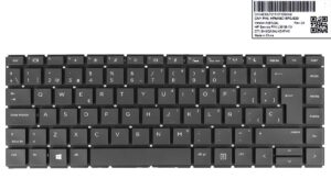 TECLADO ESPAÑOL PORTATIL HP PROBOOK 440 G5 445 G6 440 G7 445 G7 SERIES · RETROILUMINADO