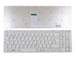 TECLADO ESPAÑOL TOSHIBA SATELLITE L50D-B | S50-B.11J | BLANCO SIN MARCO