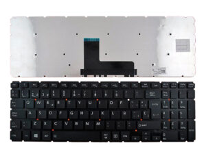 TECLADO ESPAÑOL TOSHIBA SATELLITE L55D-B SERIES NEGRO