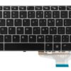 TECLADO US HP ELITEBOOK FOLIO 1040 G3 SERIES NEGRO CON MARCO GRIS RETROILUMINADO | 844423–001 FA04-A1 JY-K908-008-009-010