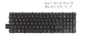 TECLADO ESPAÑOL DELL INSPIRON 15 7566 7567 5567 5568 SERIES | 0M9DMK