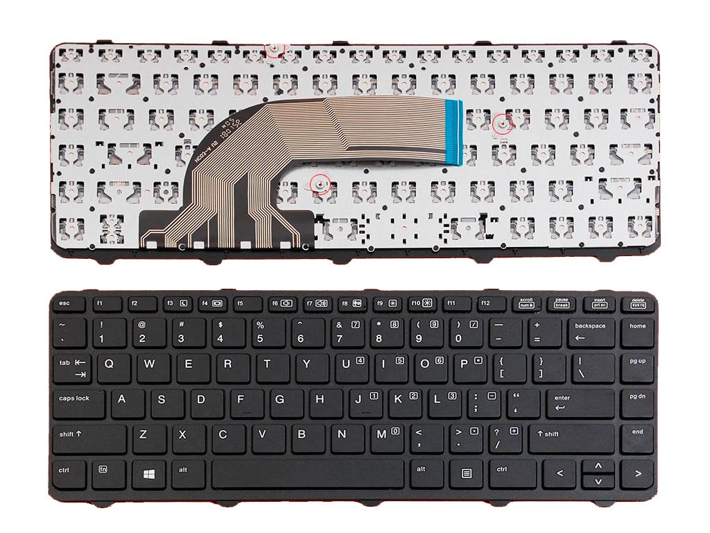 TECLADO US HP PROBOOK 430 G2 | NEGRO CON MARCO