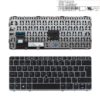TECLADO LATINO HP ELITEBOOK 820 G1 820 G2 SERIES | FRAME GRIS POINTSTICK Y RETROILUMINADO | 735503-001 762585-161 776452-161 6037B0086001