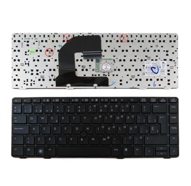 TECLADO ESPAÑOL HP ELITEBOOK 6460B 6465B 8460P 8460W SERIES CON POINTSTICK