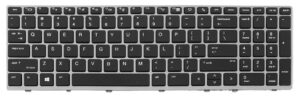 TECLADO INGLÉS HP ELITEBOOK 755 G5 850 G5 850 G6 ZBOOK 15U G5 SERIES FRAME GRIS