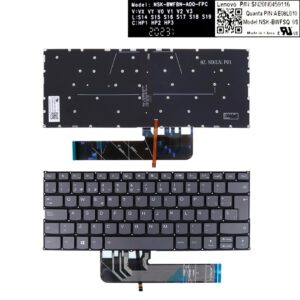 TECLADO ESPAÑOL LENOVO YOGA 530-14IKB 530-14ARR 730-13IKB 730-15IKB 730-15IWL SERIES CON BACKLIGHT | SN20N0459116 AE08L010 BWQBNUK