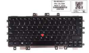 TECLADO ESPAÑOL LENOVO THINKPAD HELIX 2 SERIES RETROILUMINADO | SP 00JT594 00JT634 00UR010 00UR048