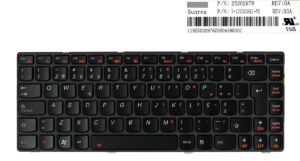 TECLADO PORTUGUÉS LENOVO IDEAPAD Y480 SERIES | RETROILUMINADO