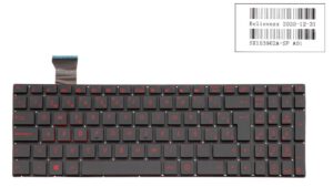TECLADO PORTATIL ESPAÑOL ASUS ROG GL552JX GL552VL GL552VW GL552VX SERIES NEGRO SIN MARCO RETROILUMINADO | SX153962A-SP 9Z.N8BBU.S0Q 0KNB0-662GHU00 0KN0-RZ1HU13