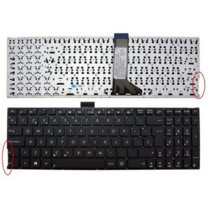 TECLADO ESPAÑOL ASUS K555D K555DA K555DG K555LB K555LF P553M P553S P553SA SERIES | NEGRO SIN MARCO