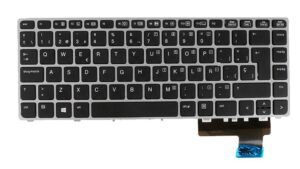 TECLADO ESPAÑOL HP ELITEBOOK FOLIO 9470M 9480M SERIES | CON MARCO SILVER SIN POINT STICK | 702843-031 697685-031