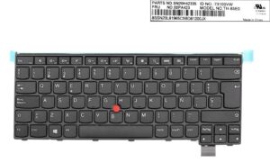 TECLADO ESPAÑOL LENOVO THINKPAD T460S SERIES RETROILUMINADO Y CON POINT STICK MARCO NEGRO | 01EN820 01EN779 SN20L85167 9Z.NCJSQ.A0Q NSK-ZAASQ AEPS940010 00PA423