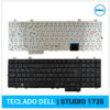 TECLADO ESPAÑOL DELL | STUDIO 1735 | 1736 | 1737 | NEGRO