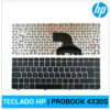 TECLADO ESPAÑOL HP | PROBOOK 4330S | CON MARCO PLATA