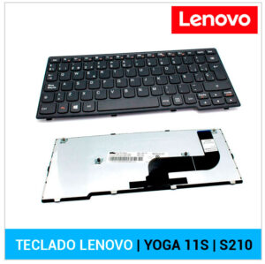 TECLADO ESPAÑOL LENOVO | S210 | NEGRO | CON MARCO NEGRO