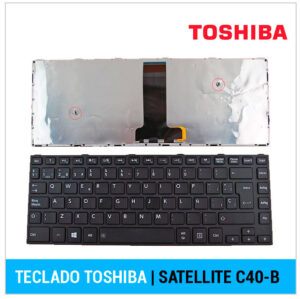 TECLADO ESPAÑOL TOSHIBA | SATELLITE C40 | C40-B | C40B | C40S