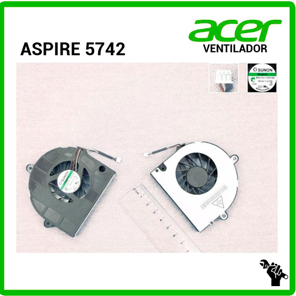 VENTILADOR CPU ACER | ASPIRE 5733Z | ASPIRE 5742ZG SERIES